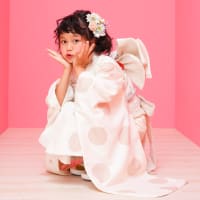 ７歳七五三で色んな表情に挑戦！