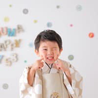 【堀江公園店】3歳男の子の七五三撮影💫