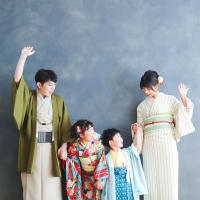家族でお着物☆七五三撮影
