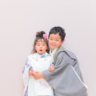七五三　兄弟撮影　キッズ写真　ハピスタ