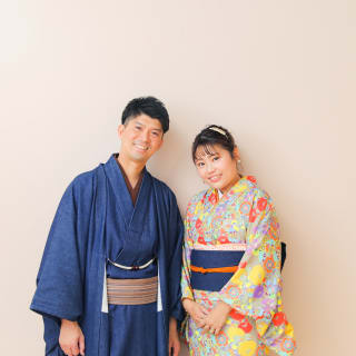 七五三　着物　両親　パパ　ママ