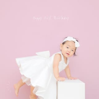 お誕生日　バースデー　女の子　キッズ写真 　HAPISTA