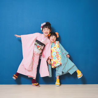 七五三　姉妹フォト　記念写真　キッズフォトハウス　HAPISTA