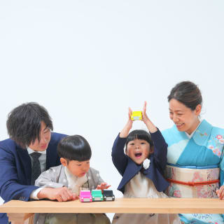 七五三　七五三撮影　753 753撮影　3歳男の子　男の子着物　オリジナル着物　キッズフォトスタジオ　フォトスタジオ　大阪フォトスタジオ　堺市フォトスタジオ　家族撮影　家族