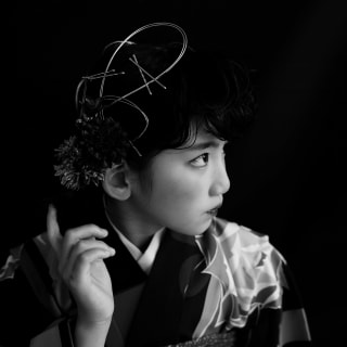 七五三　3歳　女の子　着物