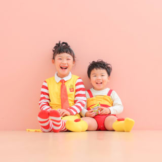 七五三　七五三撮影　753　753撮影　3歳女の子　キッズフォトスタジオ　大阪フォトスタジオ