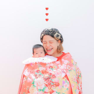 お宮参り　記念写真　赤ちゃん　キッズ写真　ハピスタ