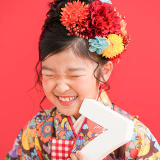七五三　7歳　女の子