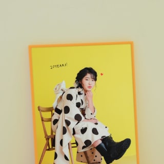 七五三　７歳女の子　可愛い　カラフル　キッズフォトスタジオ　ハピスタ