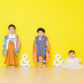 七五三　記念写真　兄弟フォト　キッズフォトハウス　HAPISTA