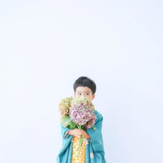 七五三　記念写真　男の子　キッズフォトハウス　HAPISTA