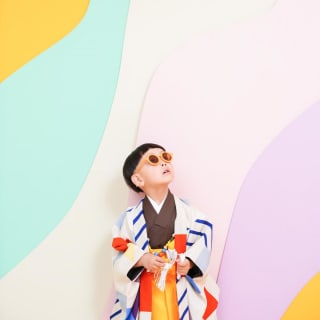 七五三　記念写真　男の子　キッズフォトハウス　HAPISTA