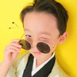 七五三　カラフル　キッズ写真　ハピスタ