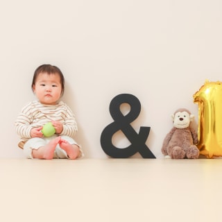 お誕生日　バースデー　1歳　キッズ写真 　HAPISTA