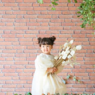 女の子　記念写真　キッズフォトスタジオ　ハピスタ