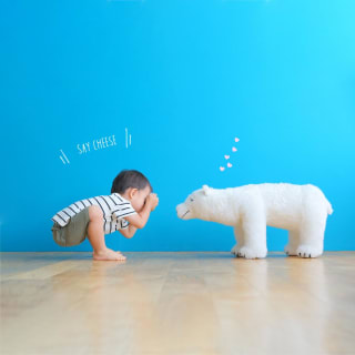 ベビーフォト　赤ちゃん　記念日　キッズフォトスタジオ　HAPISTA