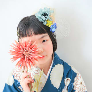 10歳女の子　2分の1成人式