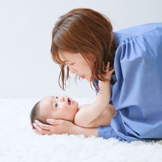 家族写真 可愛い 赤ちゃん バースデー ハーフバースデー