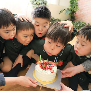 入学　なかよし　友達