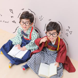 七五三　記念写真　男の子　キッズフォトハウス　HAPISTA