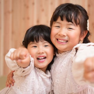 七五三　7歳　3歳　女の子　姉妹