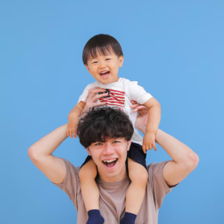 バースデー　お誕生日　男の子　パパ　キッズ写真　HAPISTA