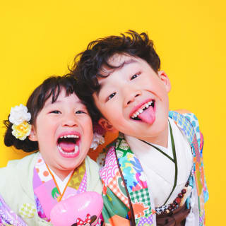 七五三　記念写真　兄弟フォト　キッズフォトハウス　HAPISTA