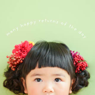 七五三　記念写真　女の子　キッズフォトハウス　HAPISTA