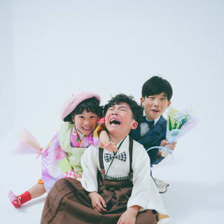 七五三　七五三撮影　753 753撮影　5歳男の子　3歳女の子　男の子着物　女の子着物　オリジナル着物　ハピスタコーデ　キッズフォトスタジオ　フォトスタジオ　大阪フォトスタジオ　堺市フォトスタジオ　兄弟　兄弟撮影　