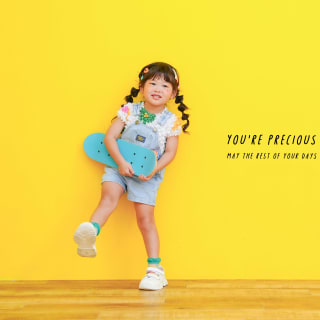 3歳　女の子　誕生日　バースデーフォト