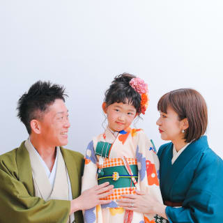 七五三　記念写真　ファミリーフォト　キッズフォトハウス　HAPISTA