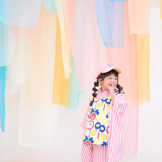 七五三　3歳　女の子　着物