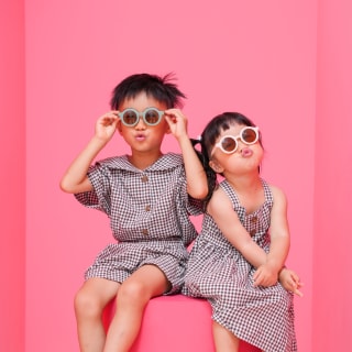 七五三　3歳　女の子　6歳　男の子　兄弟