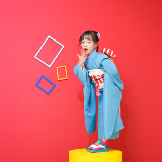 七五三　7歳　女の子　着物