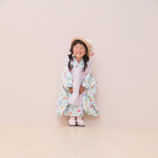 七五三　記念写真　女の子　キッズフォトハウス　HAPISTA