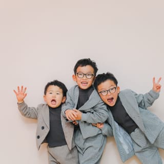 きょうだい撮影　写真　フォトスタジオ　ハピスタ