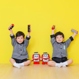 七五三　記念写真　男の子　キッズフォトハウス　HAPISTA