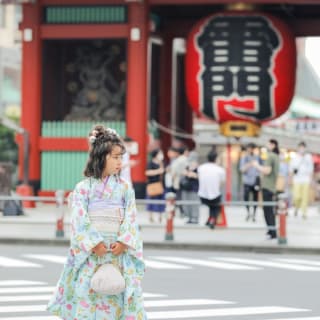 七五三　記念写真　女の子　ロケ　キッズフォトハウス　HAPISTA