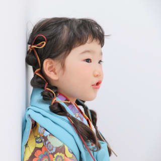 七五三　記念写真　女の子　キッズフォトハウス　HAPISTA