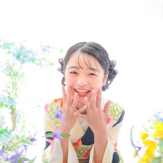 10歳女の子　2分の1成人式