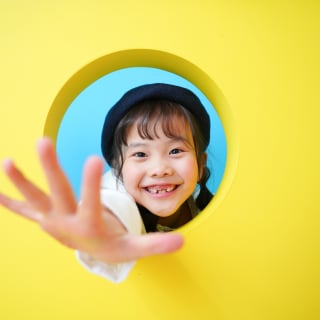 入園　７歳女の子　可愛い　カラフル　キッズフォトスタジオ　ハピスタ