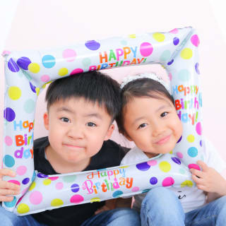 バースデー　兄妹　大阪スタジオ　キッズフォト