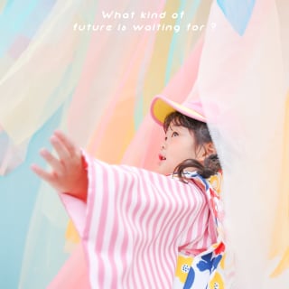 3歳　七五三　着物　女の子