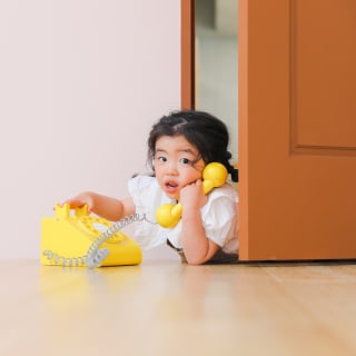 3歳女の子の七五三　フォトスタジオ　ハピスタ