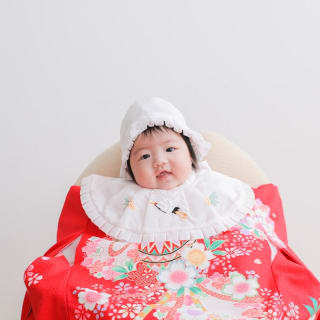 お宮参り　赤ちゃん　記念日　キッズフォトスタジオ　HAPISTA