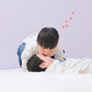兄弟写真　おそろい