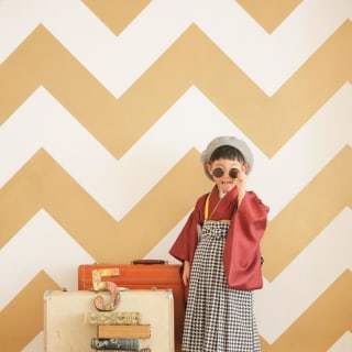 七五三　記念写真　男の子　キッズフォトハウス　HAPISTA