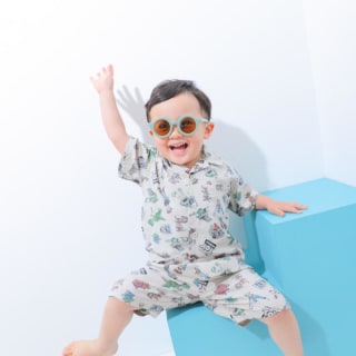 七五三　記念写真　男の子　メガネ　キッズフォトハウス　HAPISTA