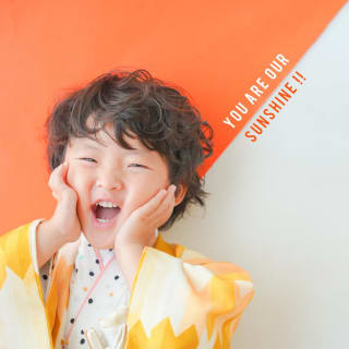 七五三　記念写真　男の子　キッズフォトハウス　HAPISTA