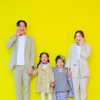 七五三　記念写真　女の子　姉妹フォト　家族写真　キッズフォトハウス　HAPISTA